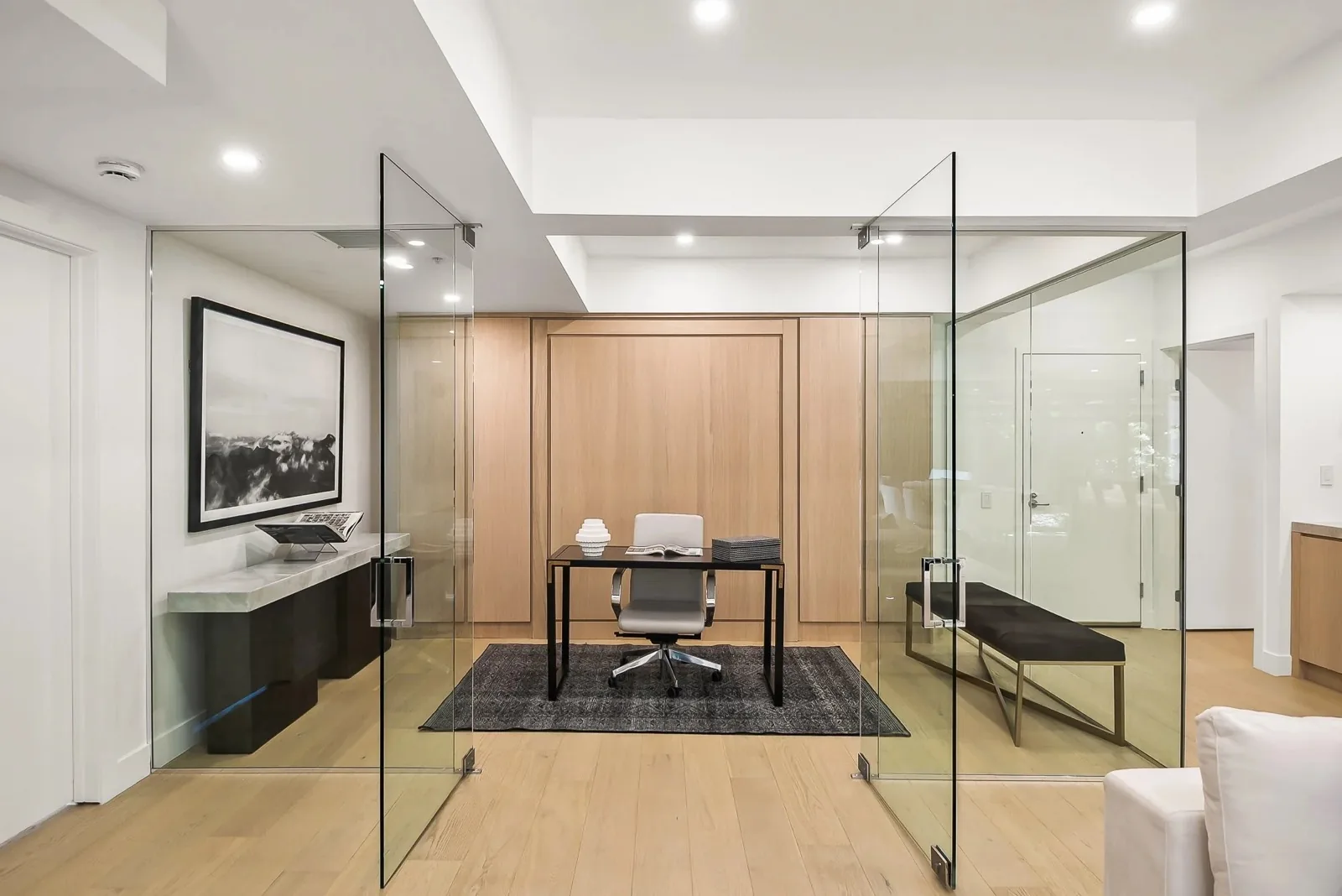 Custom home office cabinetry